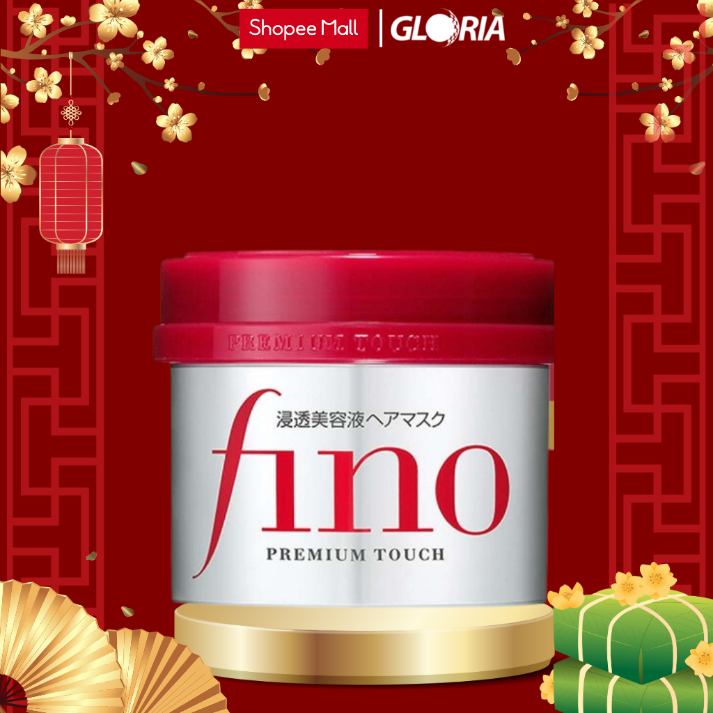 Kem Ủ Tóc Cao Cấp Fino Premium Touch Hair Mask Phục Hồi Hư Tổn  230g