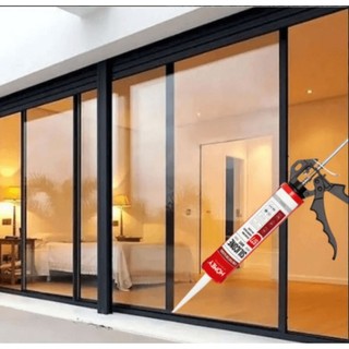 Silicon APOLLO, Silicon Homey A500 trắng sữa(Chống thấm, chống nước, chống dột, dán kính, dán gỗ, dán tường)