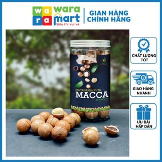 500g macca sấy nứt vỏ banzai tây nguyên, macca dak lak, mắc ka, mắc ca béo bùi ngọt hàng chất lượng 500g