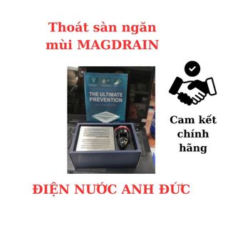 Thoát sàn chống mùi Magdrain PDC35Q3-B thoát nước nhanh phù hợp với đường ống phi từ 42-90