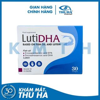 Viên uống lutidha - bổ mắt, bổ não từ dầu cá đại dương - pháp
