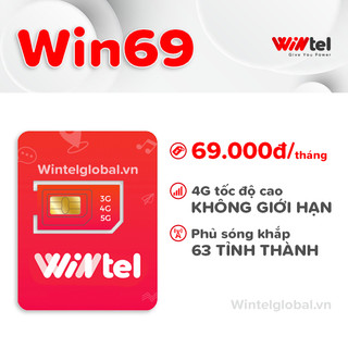 Sim data 4g Wintel win60, win69 Thác đổ Không Giới Hạn Data Siêu Sim Data sử dụng data không giới hạn trên mobile