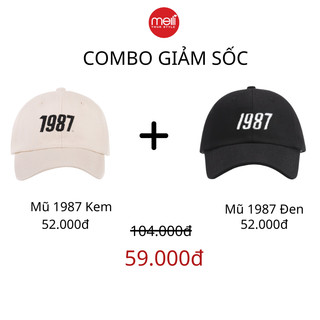 Combo hai mũ lưỡi trai đôi nam nữ form cứng chất vải kaki , nón lưỡi trai phong cách Hàn Quốc