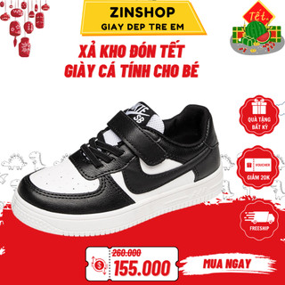 [ Lẻ Size Xả Hàng ] Giày Thể Thao Đi Học Cá Tính Phong Cách Khỏe Khoắn Năng Động Cho Bé G180 Zinshopkid