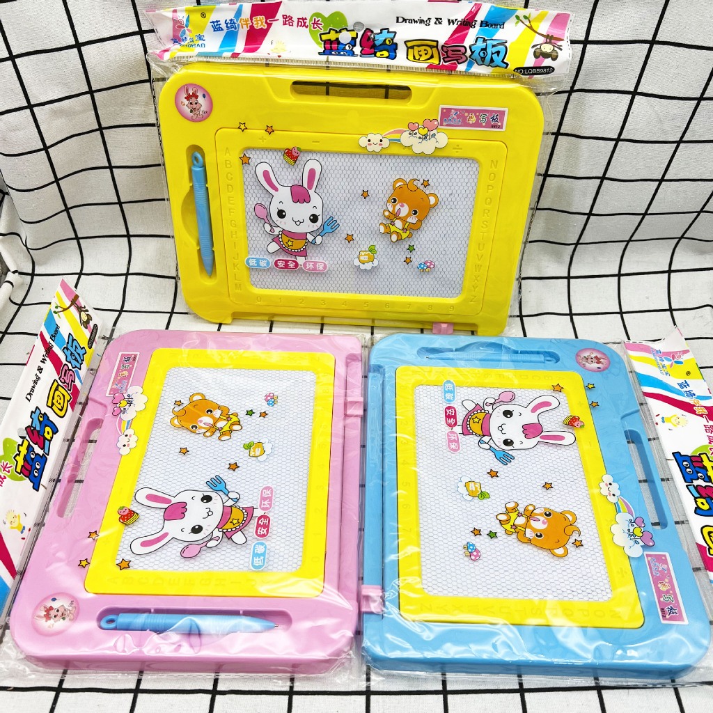 Bảng vẽ tự xóa thông minh, Bảng vẽ từ, giúp Bé vẽ viết không lo bẩn tay đồ chơi giáo dục, an toàn cho Bé