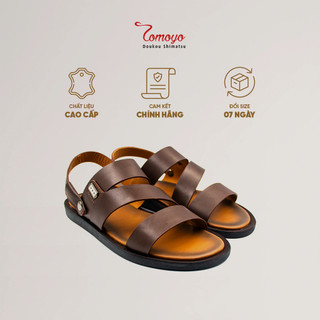Dép Sandal Nam Da Bò Cao Cấp Tomoyo TMS09402