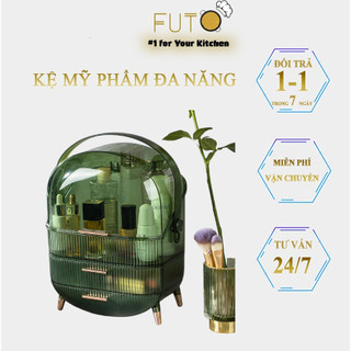 Hộp Đựng Đồ Mỹ Phẩm Và Đồ Skincare 4 Tầng, Hộp Đựng Trang Sức Nhập Khẩu Sang Trọng
