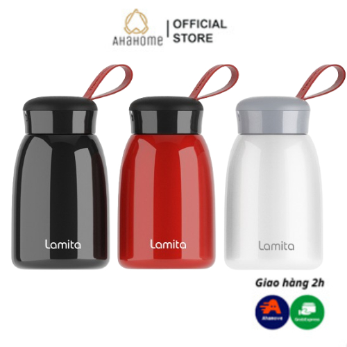 Bình Giữ Nhiệt AHAHOME 360ml-520ml,Bình Nước Giữ Nhiệt Bằng Thép Không Gỉ 304 Tiện Dụng Giữ Nhiệt Nóng Lạnh 8h - 10h