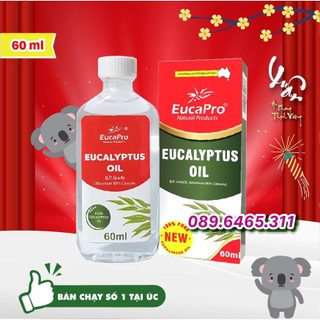 Dầu Khuynh Diệp EucaPro, Tinh Dầu Tràm Nguyên Chất Dành cho Mẹ Bầu, Trẻ sơ sinh, Gấu Euky Bear, Sáp Ấm Ngực trẻ em,