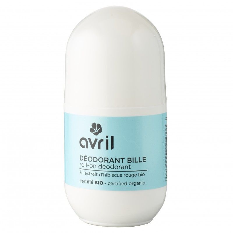 Lăn khử mùi hữu cơ hoa hibiscus Avril 50ml