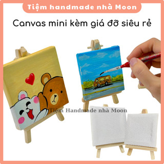 Canvas mini/ khung toan canvas mini kèm giá đỡ siêu rẻ