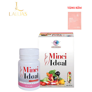 Thảo mộc Minci Ideal Magic Curves hỗ trợ giảm cân Hộp 40 viên