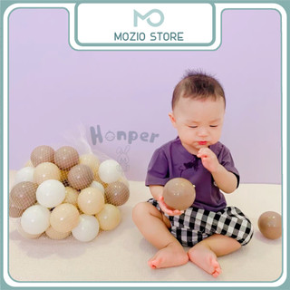  Set 100 bóng nhựa Holla Honper loại đẹp cao cấp bóng nhựa nguyên sinh an toàn không mùi cho bé 