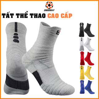 Vớ Thể Thao Nam Nữ Tất Pickleball Chạy Bộ Cổ Ngắn Cổ Lửng Cổ Cao Chơi Tennis Cầu Lông Đạp Xe Bóng Rổ Đá Banh Chống Trơn