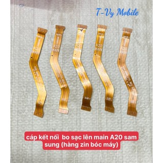 Cáp kết nối bo sạc lên main A20 sam sung zin bóc máy