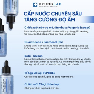 Authentic Serum cấp ẩm phục hồi da KyungLab HA B5 Hydra Ampoule Authentic