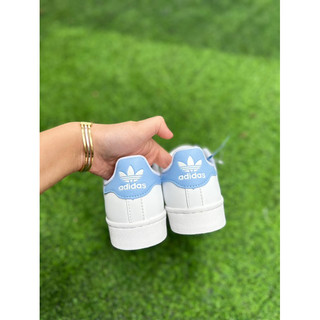 ( CÓ SẴN - SHIP HOẢ TỐC HN ) Giày thể thao sò trắng xanh sc