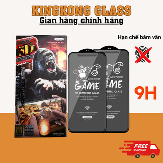 Kính Cường lực KingKong Nhám AG Chống vân tay mồ hôi chơi Game WEKOME 030 IphoneX Xs Max 11 12 13 14 15 Plus Pro Pro Max