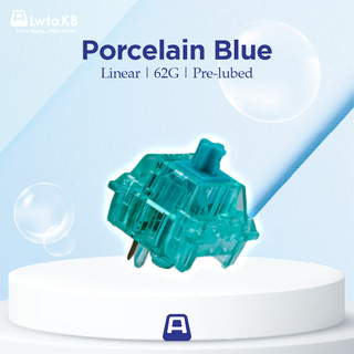 Porcelain Blue | Switch Porcelain Blue Linear | 62G | 5 Pin dùng cho bàn phím cơ