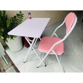 Bàn học chân cao 73cm gấp gọn kích thước 40x60 💖𝐅𝐑𝐄𝐄 𝐒𝐇𝐈𝐏💖