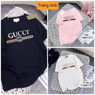 Áo phông nữ gu ci fom rộng t1