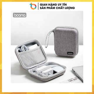Hộp đựng cáp sạc laptop điện thoại hộp đựng phụ kiện công nghệ form cứng size lớn Baona (Boona) F015 F016 Thinkbox