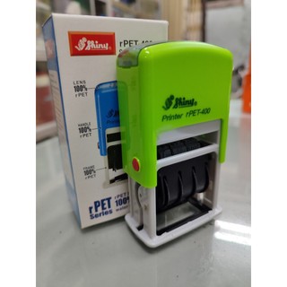 Dấu Shiny PET-400 ngày tháng năm liền mực