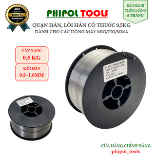 Dây hàn mig có lõi thuốc, quận hàn cuộn 1kg