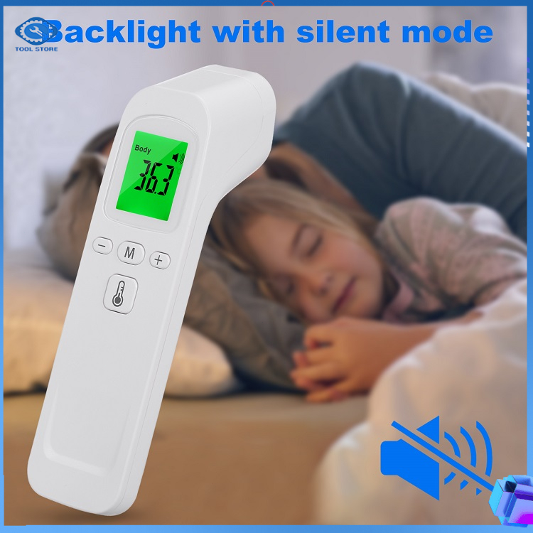 ⚡Miễn Phí Vận Chuyển⚡Nhiệt kế điện tử hồng ngoại đo nhiệt độ thân nhiệt pha sữa nước tắm đo phòng có dạng súng bắn