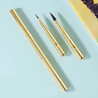 [2 đầu cọ] Bút vẽ tranh sơn dầu, màu nước, acrylic. Bút vẽ nét tranh tô màu theo số