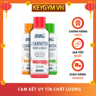 Thực Phẩm Bổ Sung Applied Nutrition L carnitine Liquid 3000 480ml 32 lần dùng