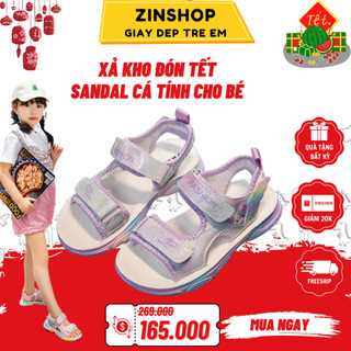 Sandal elsa cho bé gái cực xinh nhẹ mềm xinh xắn cho bé sd96 zinshopkid