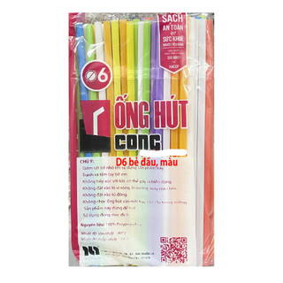 Ống hút đầu cong bịch nhỏ 50g