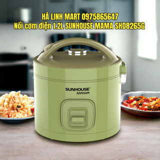 Nồi cơm điện 1.2L SUNHOUSE MAMA SHD8265G - Công suất 500W, Bảo hành 24 tháng