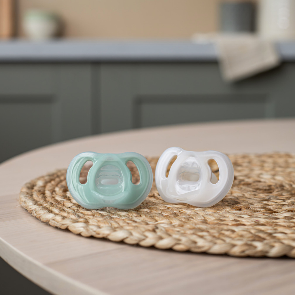 Ty Ngậm Silicon Siêu Nhẹ Tommee Tippee Ultra Light Cho Bé 0-6, 6-18, 18-36 Tháng