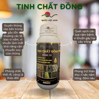 Tinh chất đồng - nano cu - 500ml