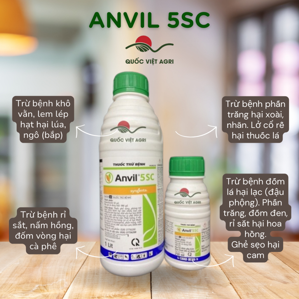 Thuốc Trừ Bệnh - Anvil 5SC - (250ml-1000ml) - Syngenta