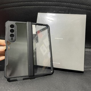 Tnkn ốp lưng xundd cho samsung galaxy z fold 5, flip 5, fold 4, flip 4, fold 3 trong suốt viền chống sốc