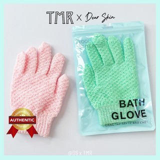 1 Găng tay tẩy tế bào chết TMR cao cấp 3 lớp dày dăn, tiện dụng