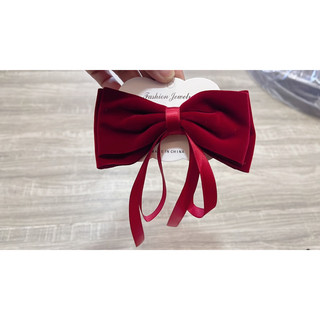 Kẹp nơ nhung dây lụa siêu xinh❤️FREESHIP❤️dễ sử dụng