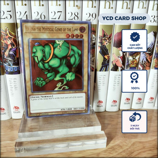 Thẻ bài yugioh chính hãng Thần đèn- La Jinn The Mystical Genie Of The Lamp – Ultra Rare