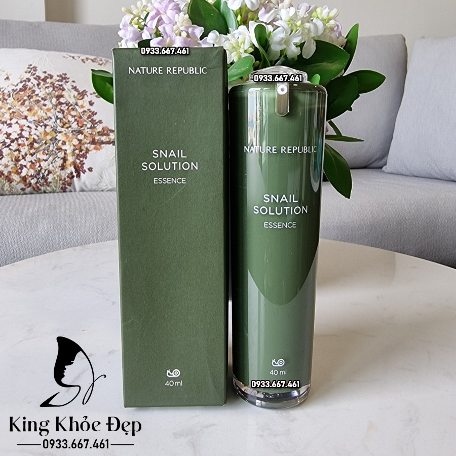 Tinh Chất Nature Republic Snail Solution Essence