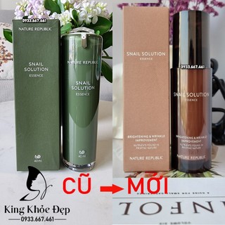 Tinh Chất Nature Republic Snail Solution Essence