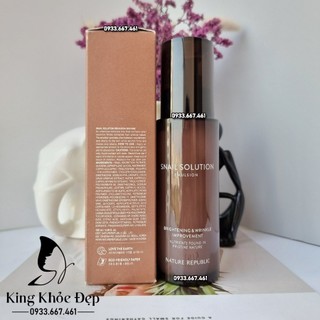 Sữa Dưỡng Nature Republic Snail Solution Emulsion