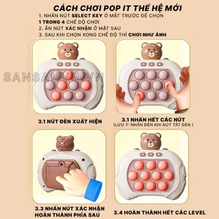 Đồ chơi pop it điện tử cho bé giá rẻ