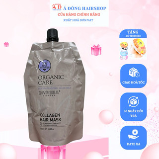 [+Tặng mũ trùm] Dầu hấp ủ tóc Organic Collagen Divasea Treatment 500ml