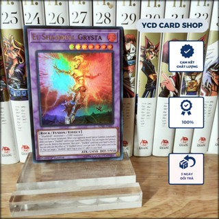 Thẻ bài yugioh chính hãng El Shaddoll Grysta – Ultra Rare
