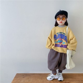 Áo Nỉ Lót Lông Mềm Mại Unisex Bé Trai Bé Gái AN23_7