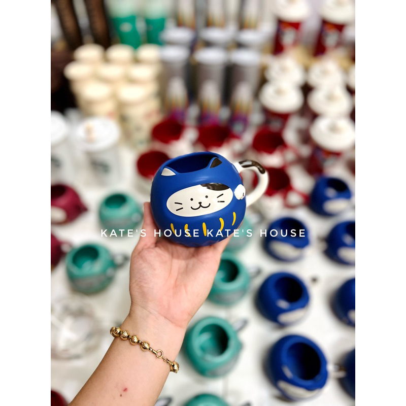 Cốc sứ Daruma Starbucks Nhật 2024 dung tích 296ml - {HÀNG CHÍNH HÃNG} - (hoả tốc 2h)