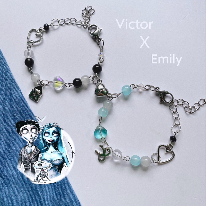 Vòng tay đôi Emily x Victor | Emily and Victor matching bracelets